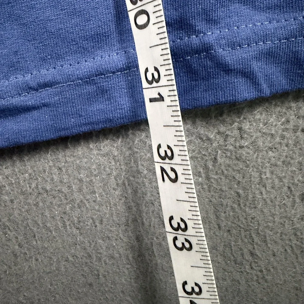 Carhartt T-Shirt Mens Large Blue Built To Last Pocket Work Graphic‎ Tee USA